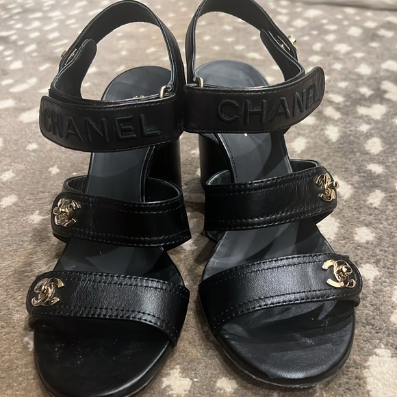 Chanel sandles 39 Italian wonderful condition - Picture 10 of 13